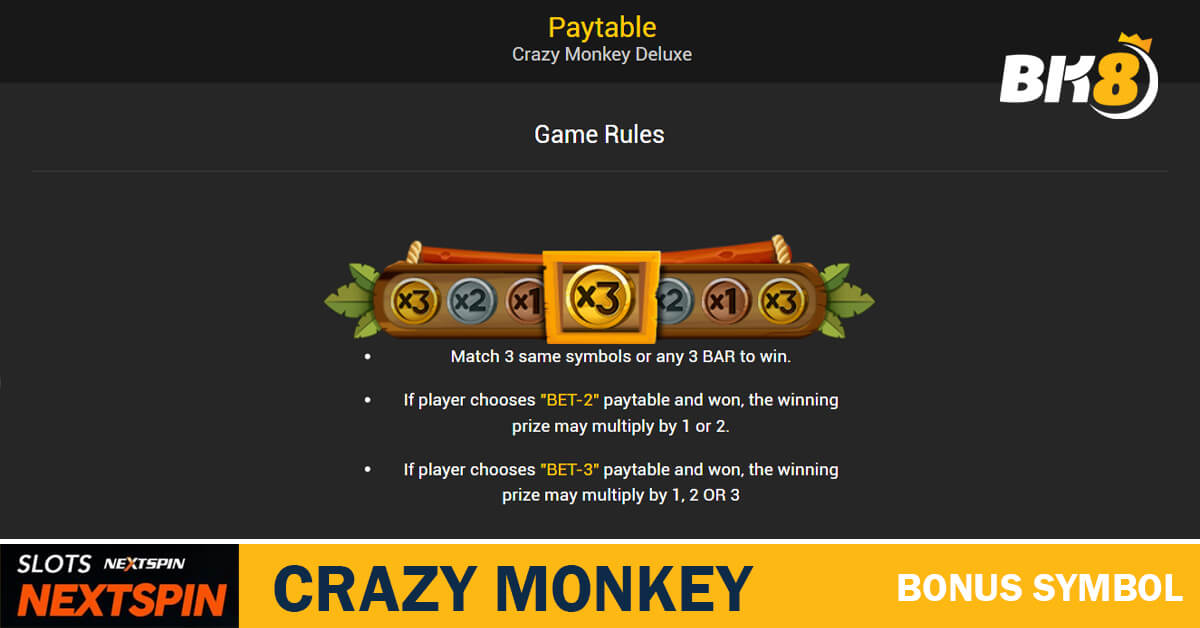 Crazy Monkey Bonus