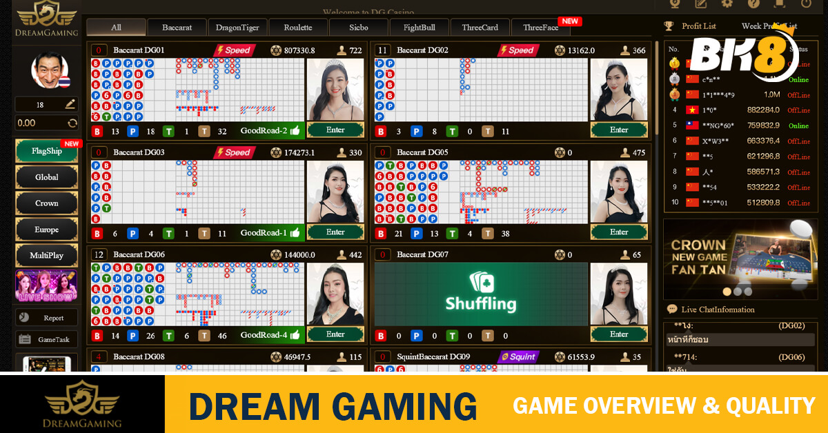 Dream Gaming Overview & Quality